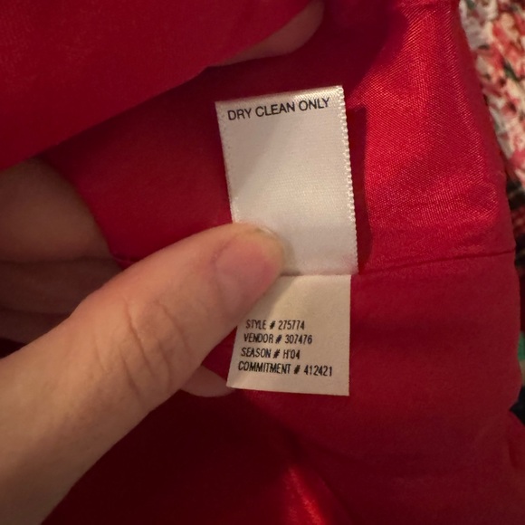 Vintage Banana Republic Red Plaid Pleated Skirt - Picture 7 of 10